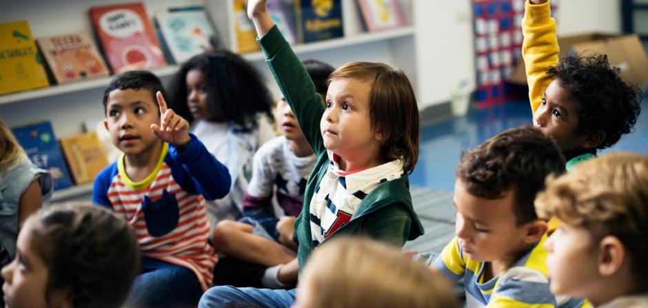 kids in class