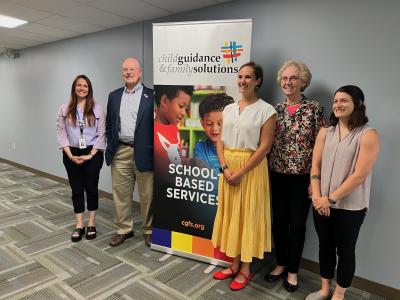 Rep. Romer's Visit to CGFS to share the good news.