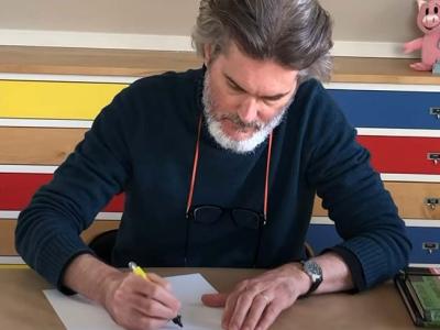 Mo Willems drawing